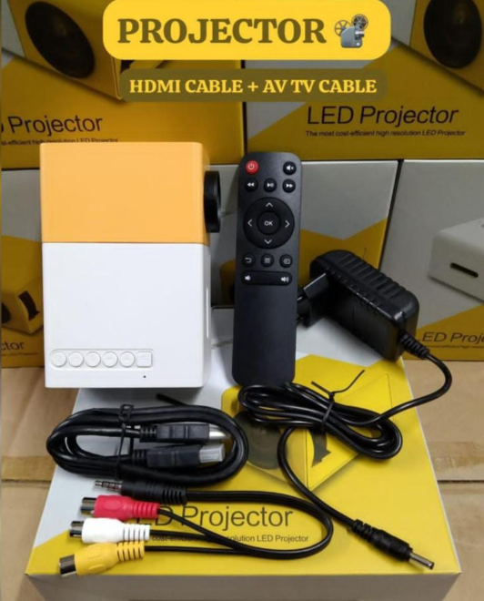 projector with HDMI & AV TV cable #121