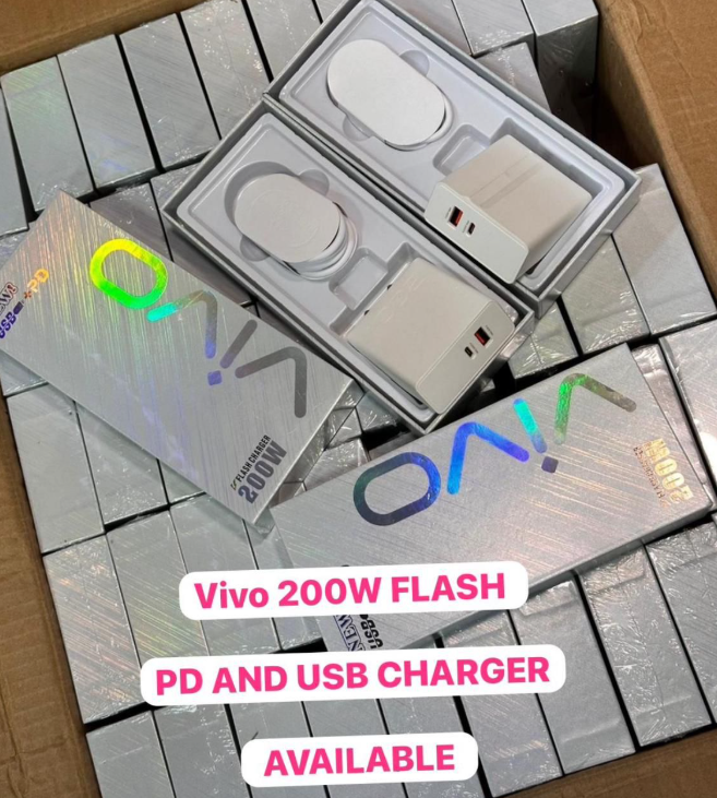 Vivo 200 Watt Imported Flash Charger #252