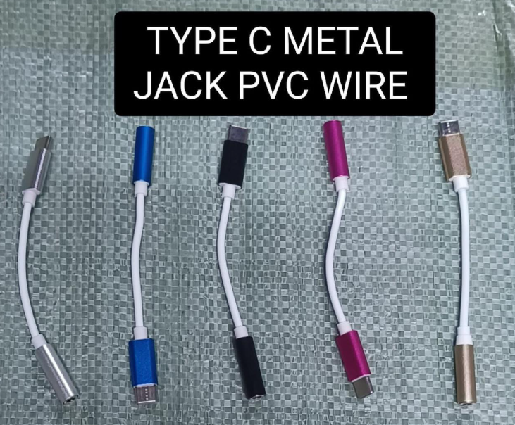 Type c to Metal Audio Wire Jack #269