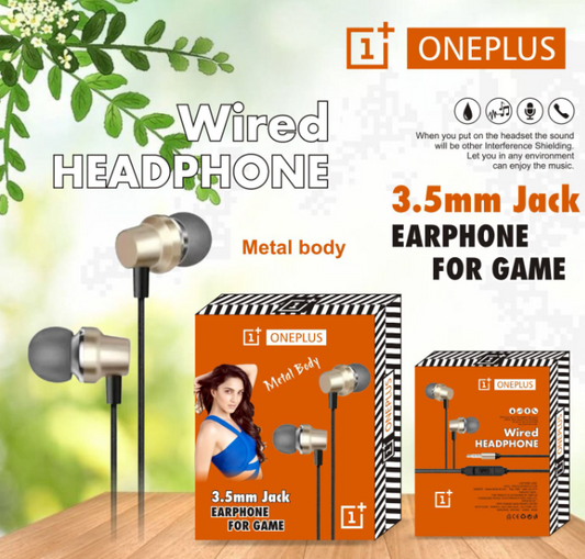 One Plus Metal wired earphone #327