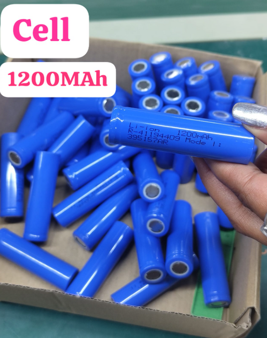 1200 mah round battery #428