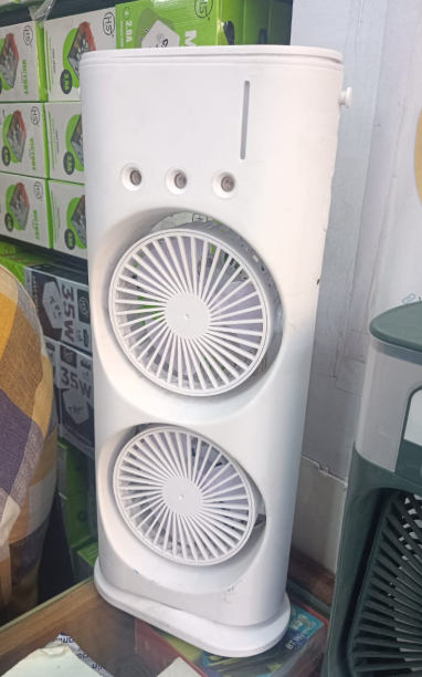 tower cooling fan with mist spray  #1059