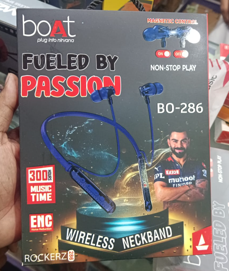 boat enc neckband earphone #970