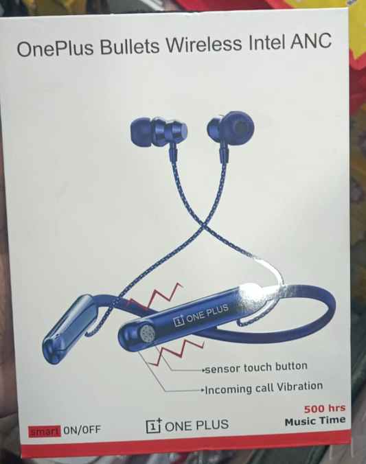 one plus intel neckband earphone  #1161