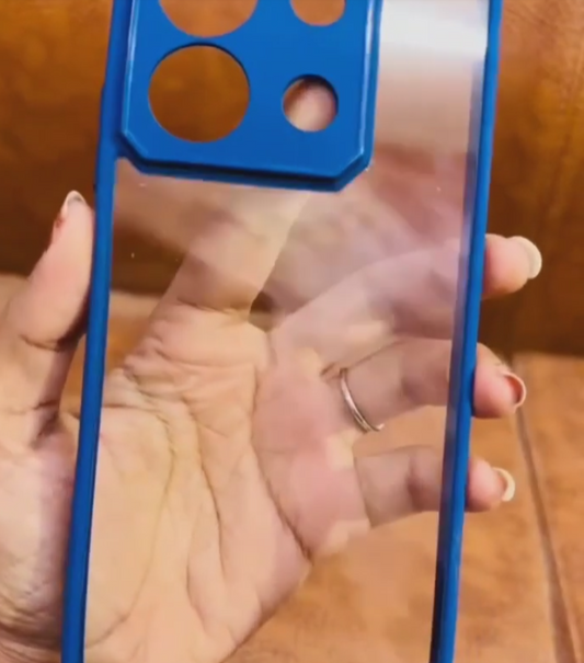 transparent mobile cover #866