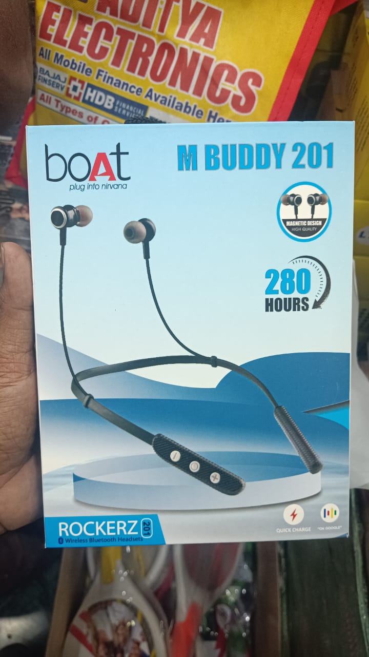 boat m201 neckband earphone  #1155